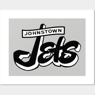 Defunct Johnstown Jets NAHL Hockey 1977 Posters and Art